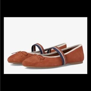 Birdies Hummingbird Mary Jane Suede Flat Women’s Size 10 New in Box Color Rum